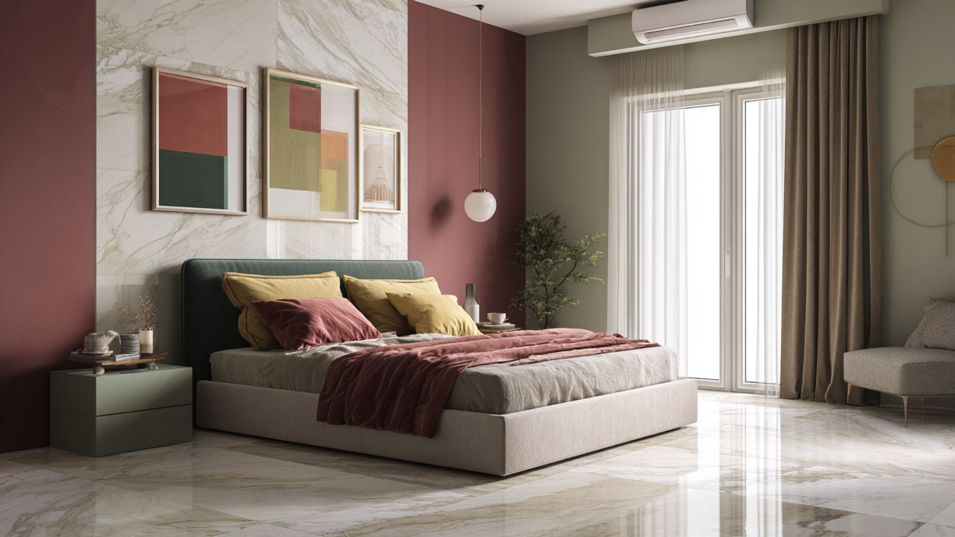 Płytki w sypialni – pomysł na przytulne i nowoczesne wnętrze